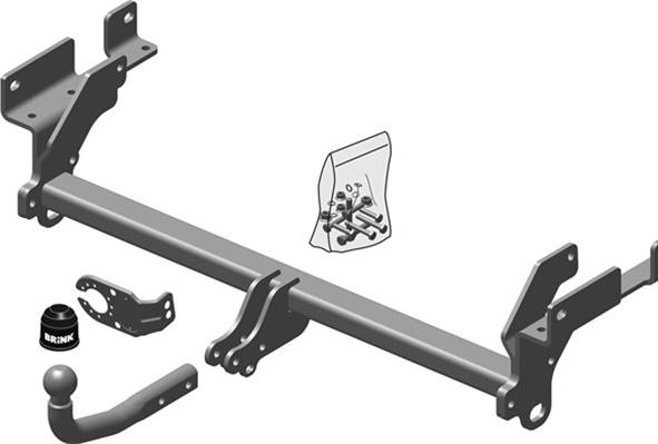 Brink 409000 - Прицепное устройство, фаркоп autosila-amz.com