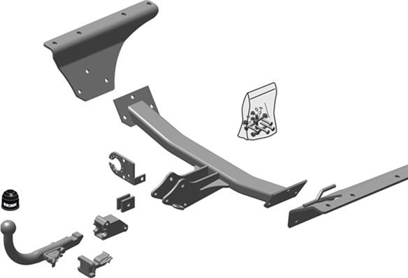 Brink 487100 - Прицепное устройство, фаркоп autosila-amz.com