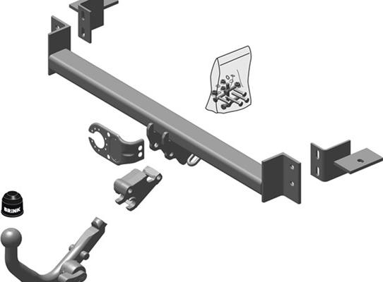 Brink 431500 - Прицепное устройство, фаркоп autosila-amz.com