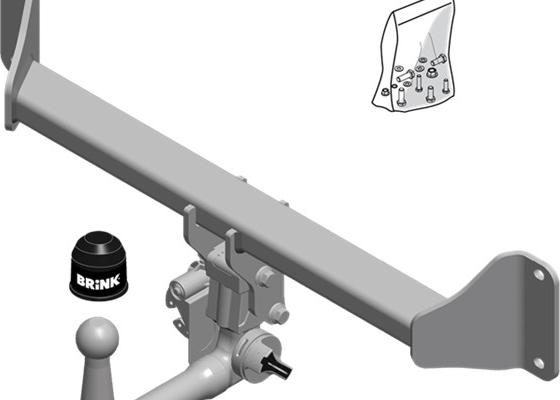 Brink 594300 - Прицепное устройство, фаркоп autosila-amz.com