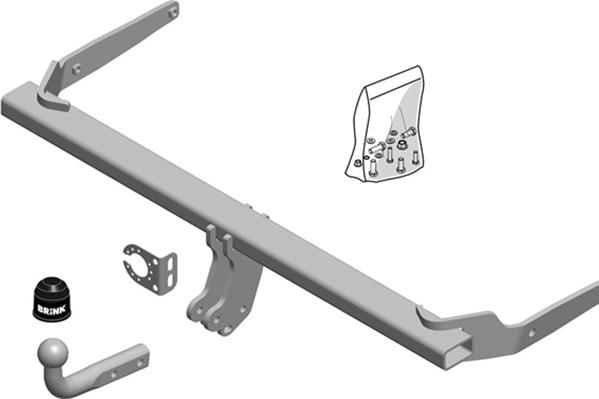 Brink 598400 - Прицепное устройство, фаркоп autosila-amz.com