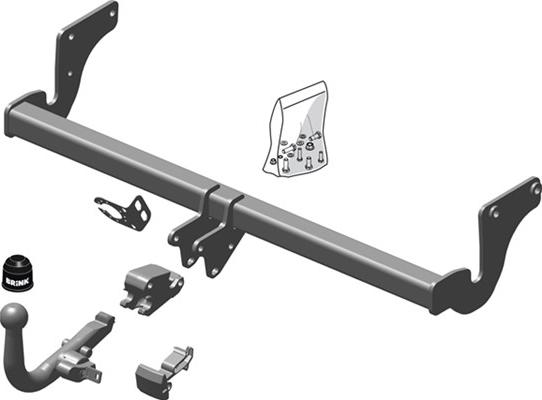 Brink 546900 - Прицепное устройство, фаркоп autosila-amz.com