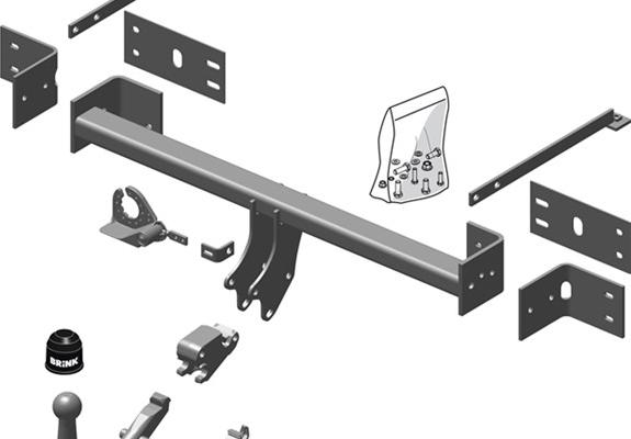 Brink 547900 - Прицепное устройство, фаркоп autosila-amz.com