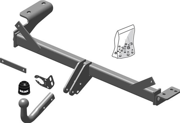 Brink 547600 - Прицепное устройство, фаркоп autosila-amz.com