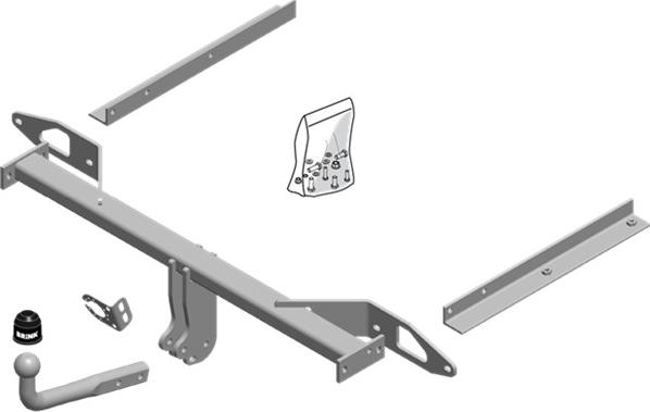 Brink 566300 - Прицепное устройство, фаркоп autosila-amz.com