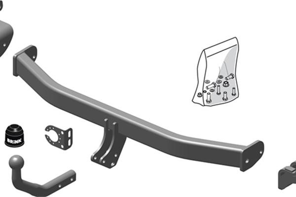 Brink 566700 - Прицепное устройство, фаркоп autosila-amz.com