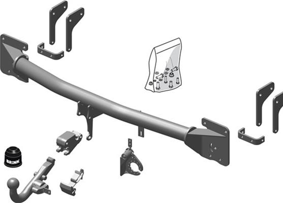 Brink 567900 - Прицепное устройство, фаркоп autosila-amz.com