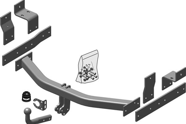 Brink 516100 - Прицепное устройство, фаркоп autosila-amz.com
