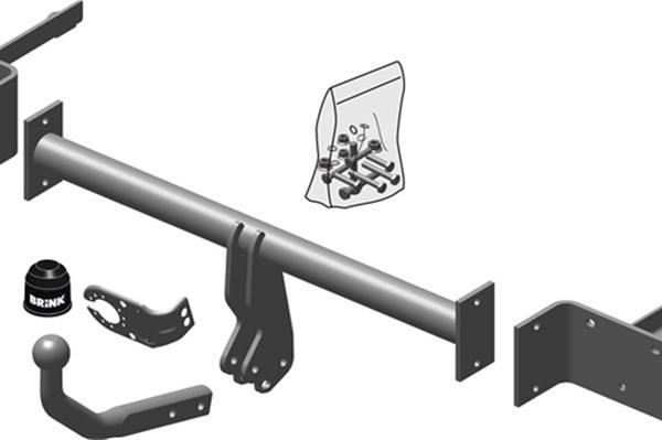 Brink 510200 - Прицепное устройство, фаркоп autosila-amz.com