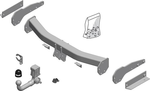 Brink 583300 - Прицепное устройство, фаркоп autosila-amz.com