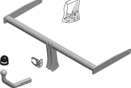 Brink 531900 - Прицепное устройство, фаркоп autosila-amz.com