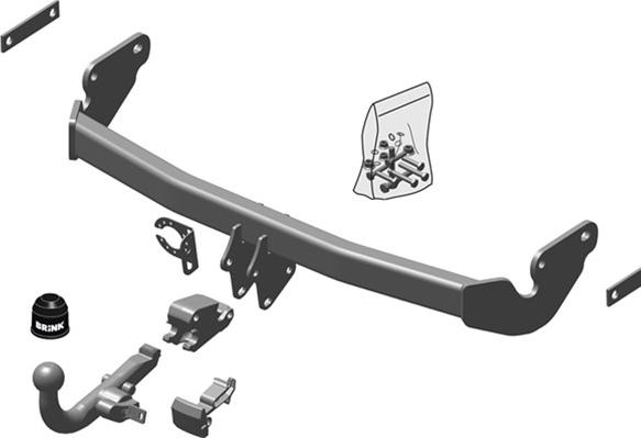 Brink 538300 - Прицепное устройство, фаркоп autosila-amz.com