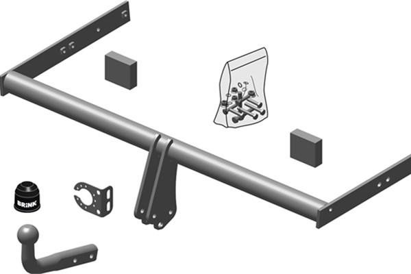 Brink 533800 - Прицепное устройство, фаркоп autosila-amz.com