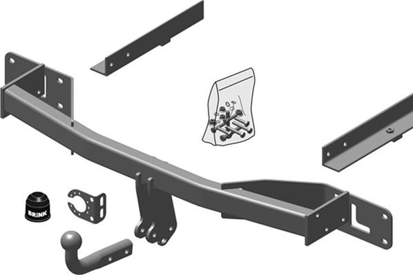 Brink 532700 - Прицепное устройство, фаркоп autosila-amz.com