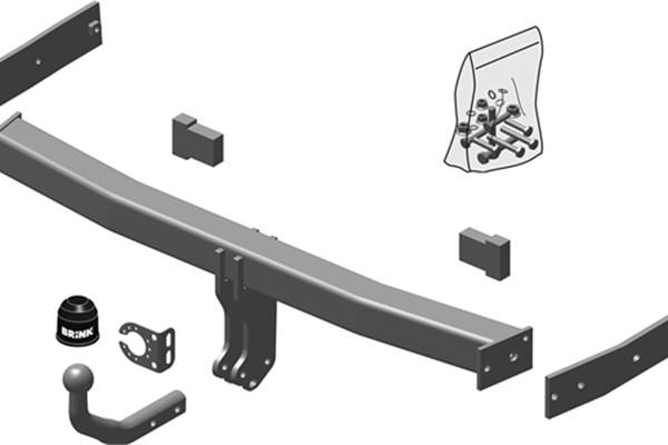 Brink 537200 - Прицепное устройство, фаркоп autosila-amz.com