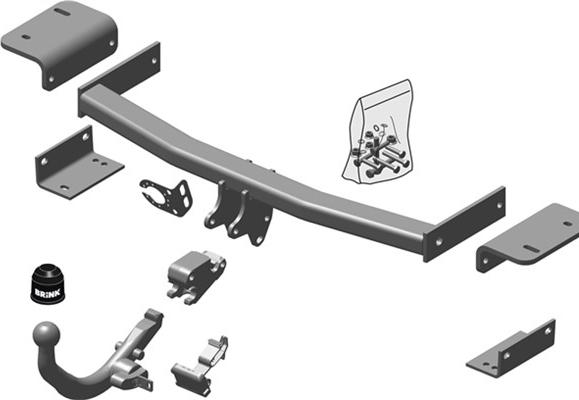 Brink 529400 - Прицепное устройство, фаркоп autosila-amz.com