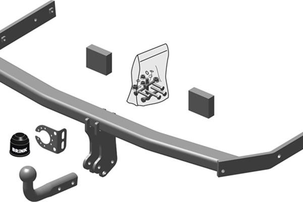 Brink 524400 - Прицепное устройство, фаркоп autosila-amz.com