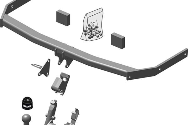 Brink 524500 - Прицепное устройство, фаркоп autosila-amz.com