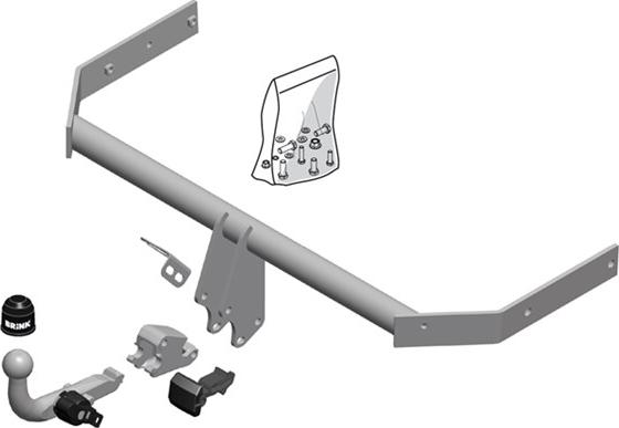 Brink 523000 - Прицепное устройство, фаркоп autosila-amz.com