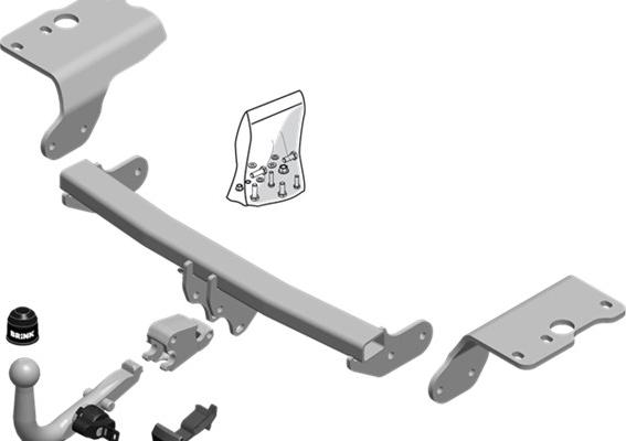 Brink 571800 - Прицепное устройство, фаркоп autosila-amz.com