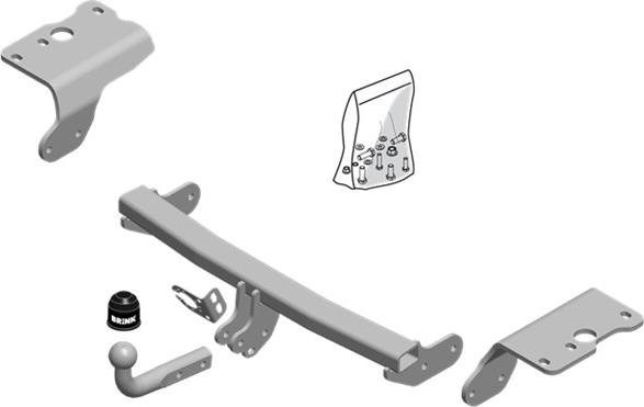 Brink 571700 - Прицепное устройство, фаркоп autosila-amz.com