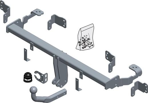 Brink 649100 - Прицепное устройство, фаркоп autosila-amz.com