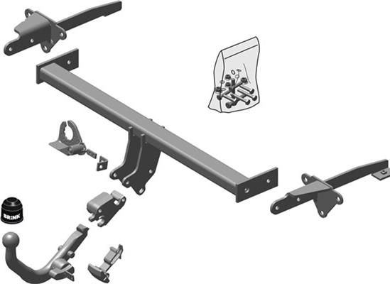 Brink 644200 - Прицепное устройство, фаркоп autosila-amz.com