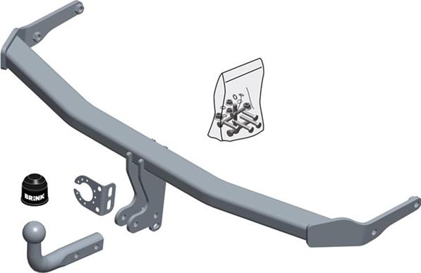 Brink 643400 - Прицепное устройство, фаркоп autosila-amz.com