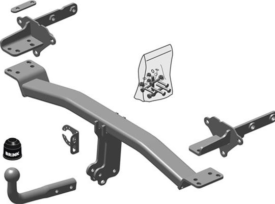 Brink 643600 - Прицепное устройство, фаркоп autosila-amz.com