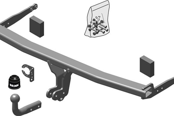 Brink 643700 - Прицепное устройство, фаркоп autosila-amz.com