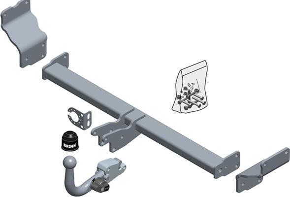 Brink 653400 - Прицепное устройство, фаркоп autosila-amz.com