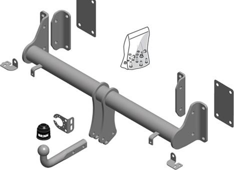 Brink 665600 - Прицепное устройство, фаркоп autosila-amz.com