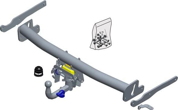 Brink 666400 - Прицепное устройство, фаркоп autosila-amz.com