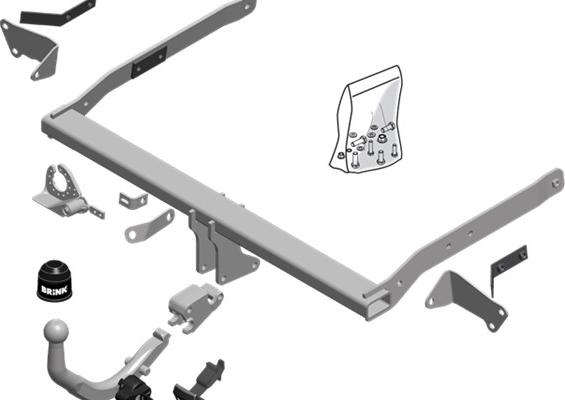 Brink 601000 - Прицепное устройство, фаркоп autosila-amz.com