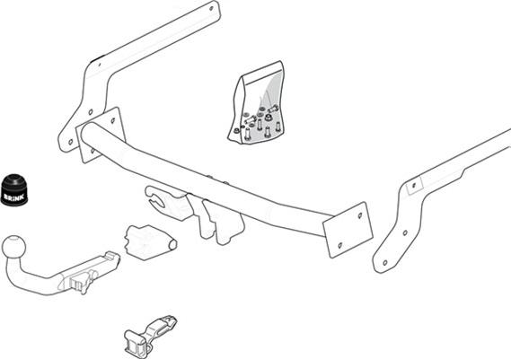 Brink 380500 - Прицепное устройство, фаркоп autosila-amz.com