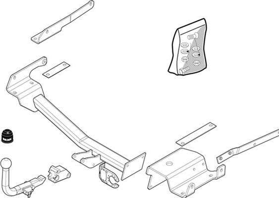 Brink 378500 - Прицепное устройство, фаркоп autosila-amz.com