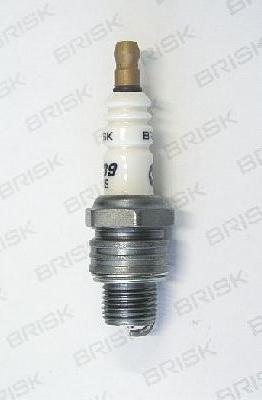 Brisk 1354 - Свеча зажигания дв.402 (никель) (газ.оборуд.) (Silver) (Brisk) autosila-amz.com