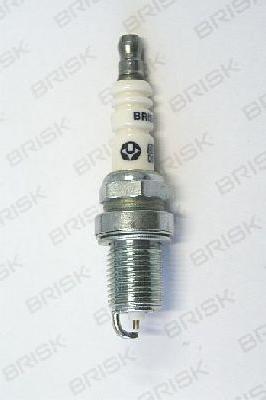 Brisk 1463 - Свеча зажигания ГАЗ дв.405-409 Евро 3 (зазор 9мм ключ 16)(под газ)(1шт.) зазор 0,9 SILVER LPG BRISK autosila-amz.com