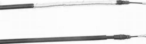 Brovex-Nelson 46.1832 - Тросик, cтояночный тормоз autosila-amz.com