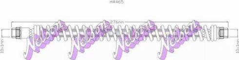 Brovex-Nelson H4465 - Тормозной шланг autosila-amz.com