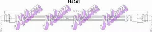 Brovex-Nelson H4261 - Тормозной шланг autosila-amz.com