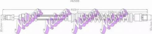 Brovex-Nelson H6588 - Тормозной шланг autosila-amz.com