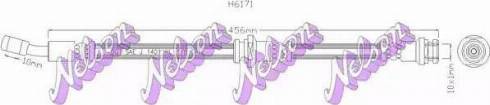 Brovex-Nelson H6171 - Тормозной шланг autosila-amz.com