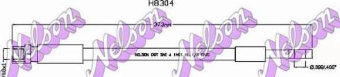 Brovex-Nelson H8304 - Тормозной шланг autosila-amz.com
