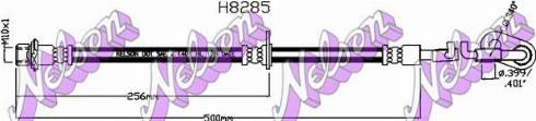 Brovex-Nelson H8285 - Тормозной шланг autosila-amz.com