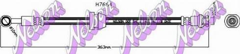Brovex-Nelson H7664 - Тормозной шланг autosila-amz.com