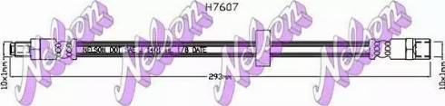 Brovex-Nelson H7607 - Тормозной шланг autosila-amz.com