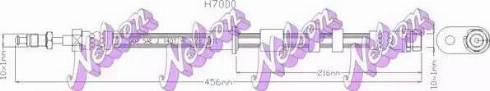 Brovex-Nelson H7000 - Тормозной шланг autosila-amz.com