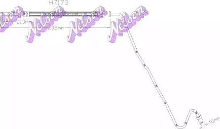 Brovex-Nelson H7173 - Тормозной шланг autosila-amz.com
