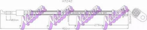 Brovex-Nelson H7242 - Тормозной шланг autosila-amz.com